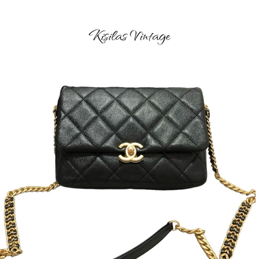 Chanel Caviar 22P 方胖-0