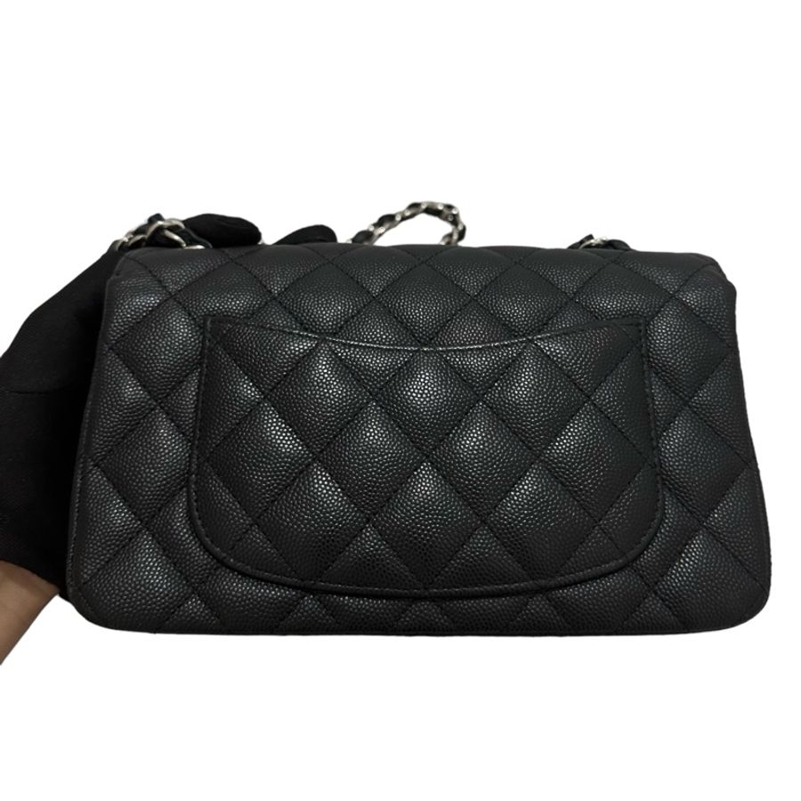 Chanel Caviar 20cm 銀扣-1