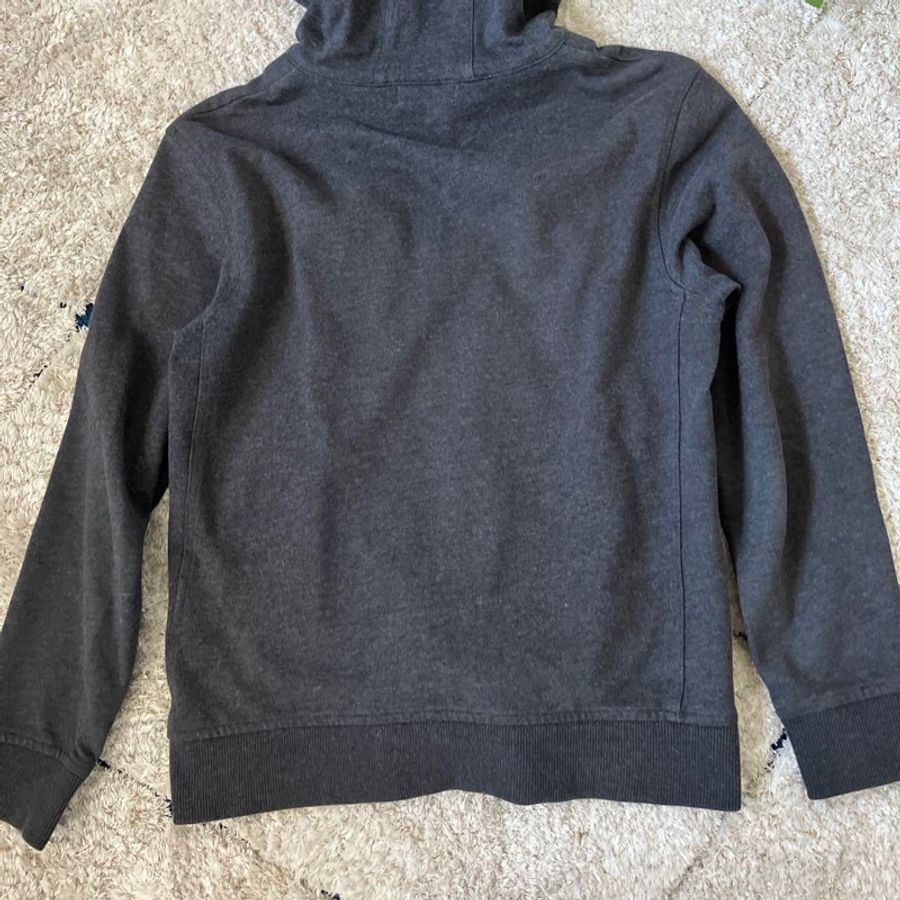 Burberry 戰馬刺繡純棉兔毛領外套(灰/M)-8