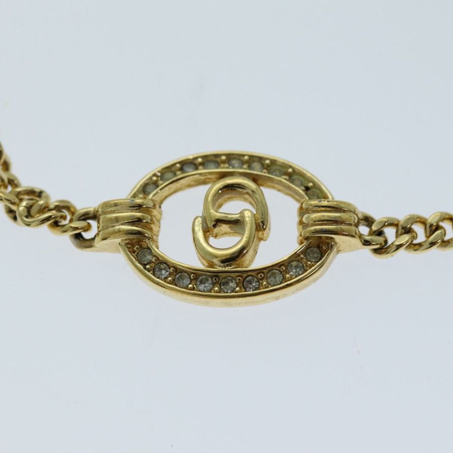 【日本直送】Christian Dior 手環 金屬 金 Auth am6231-1