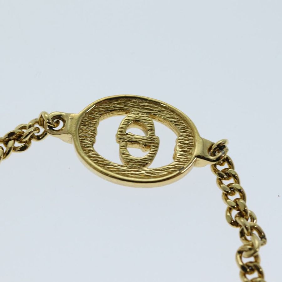 【日本直送】Christian Dior 手環 金屬 金 Auth am6231-2