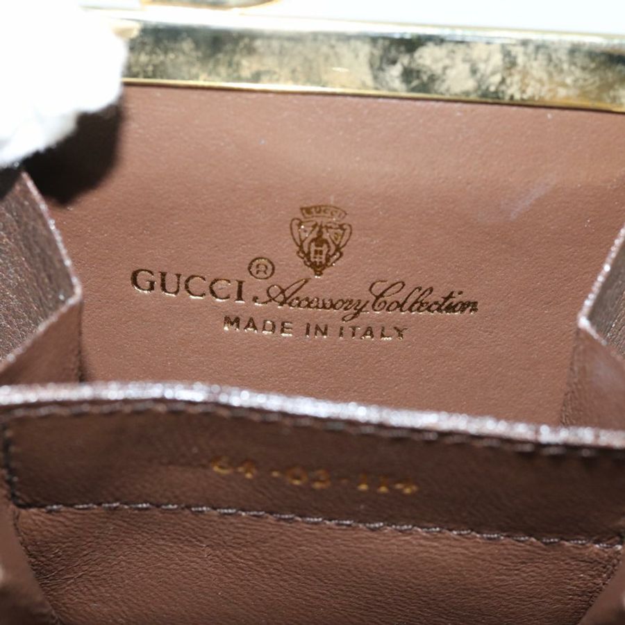 【日本直送】GUCCI GG Supreme 零錢包 PVC 米色 64 03 114 Auth am6199-8
