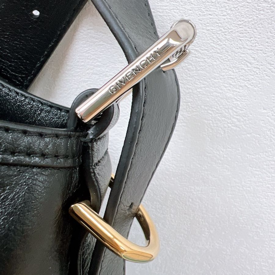 近新✨Givenchy Voyou 黑色中號托特機車風格包-16