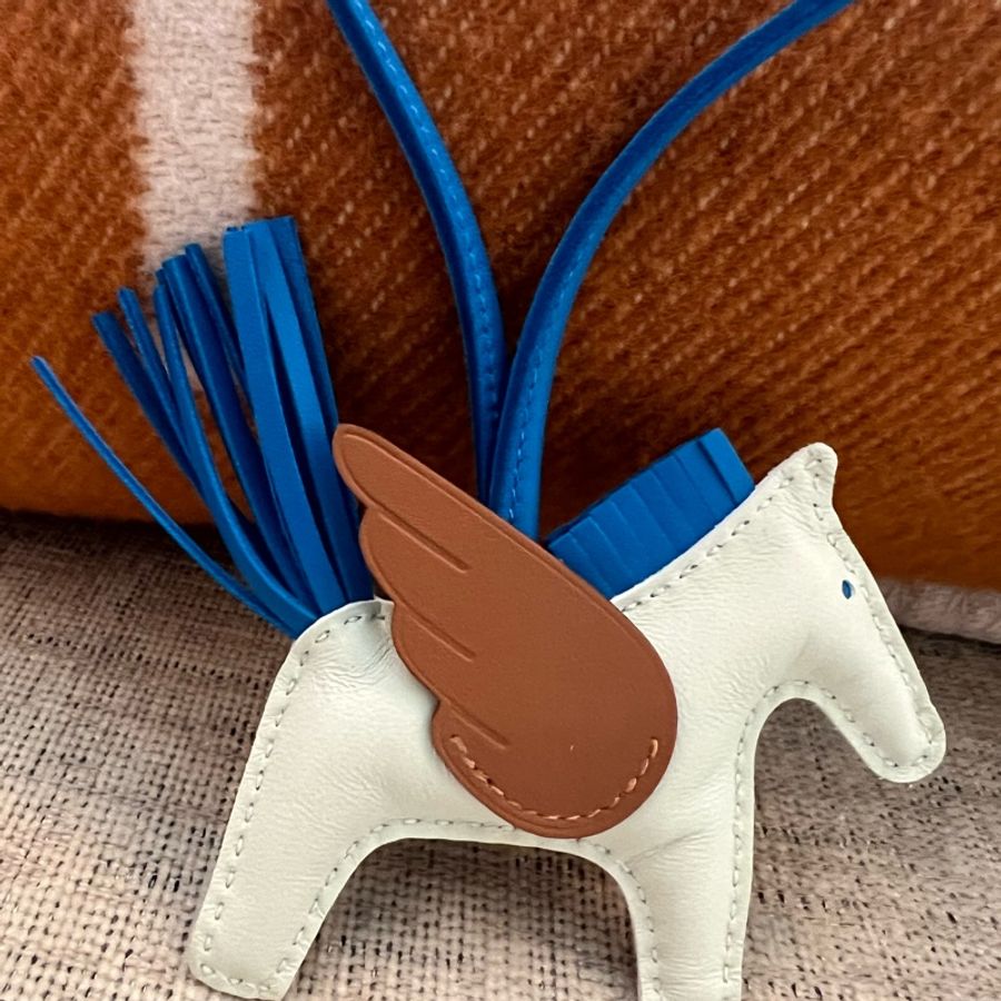 Hermes 愛馬仕拼色小飛馬-1