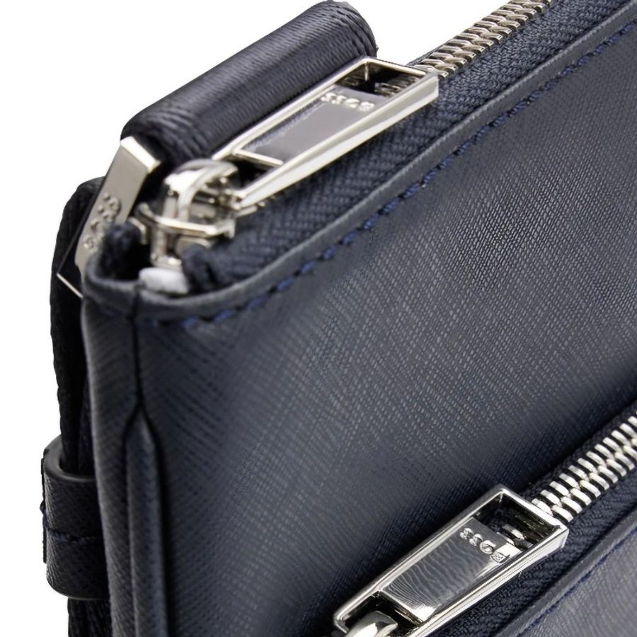 ☆☆全新品☆☆Hugo Boss 十字紋單肩包/斜背包-6