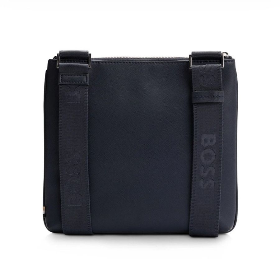 ☆☆全新品☆☆Hugo Boss 十字紋單肩包/斜背包-15