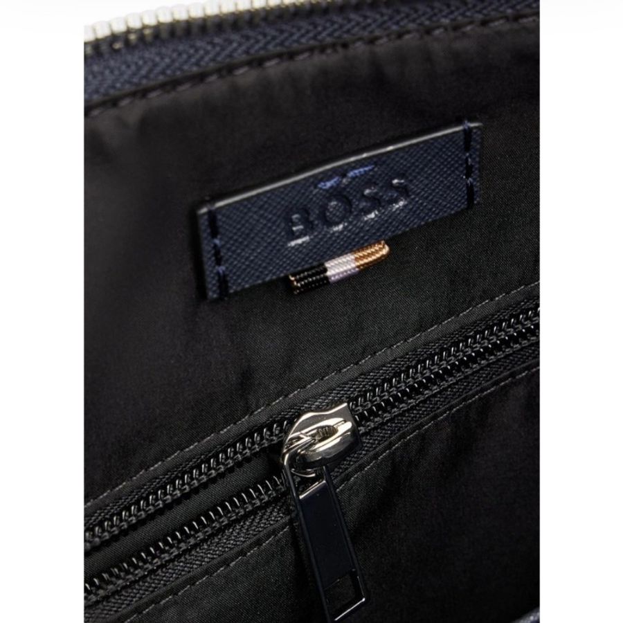 ☆☆全新品☆☆Hugo Boss 十字紋單肩包/斜背包-18