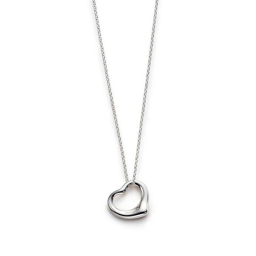 【舊愛新歡】Tiffany&co open heart 純銀項鍊-5