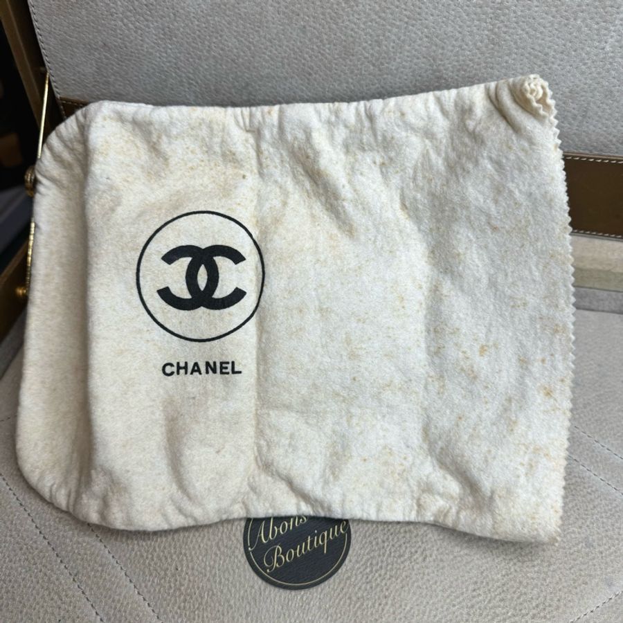 Chanel vintage復古綠羊皮流蘇金鍊小桶包🗝️稀有上市-20