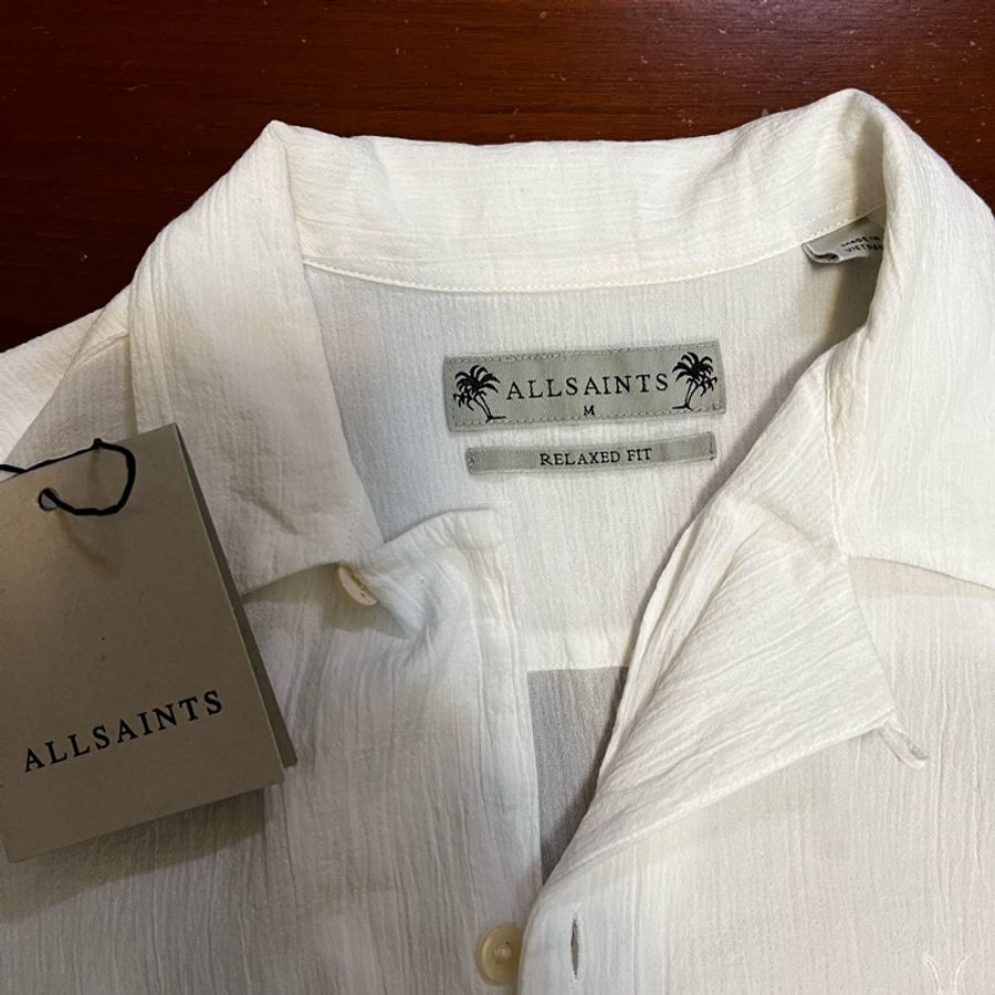 ALLSAINTS VALLEY SHIRT 男生皺褶襯衫-2