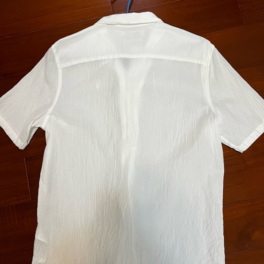 ALLSAINTS VALLEY SHIRT 男生皺褶襯衫-8