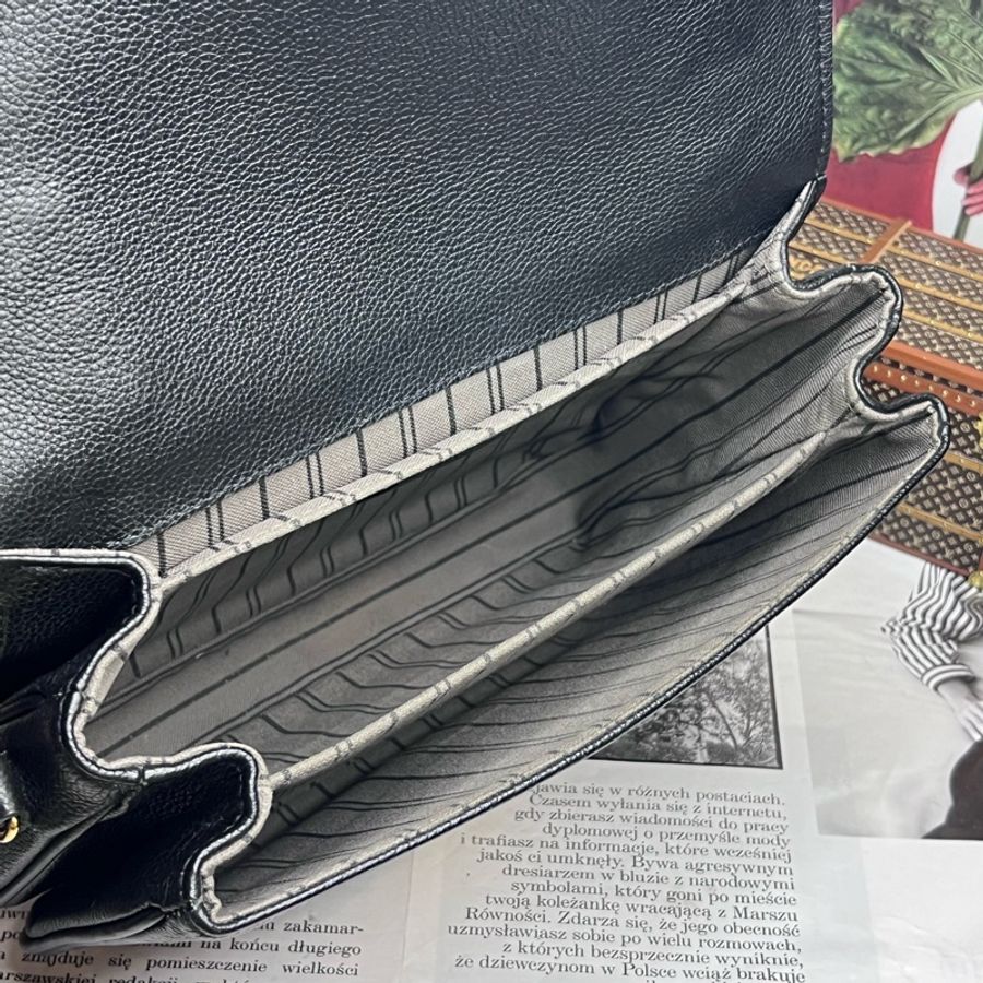 LV POCHETTE METIS黑壓紋郵差包-22