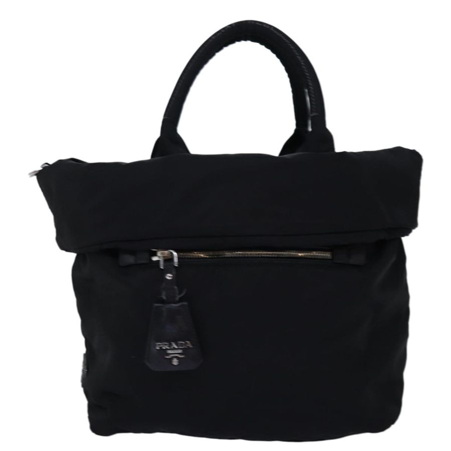 【日本直送】PRADA 尼龍雙肩包 黑色 正品 mr207-12