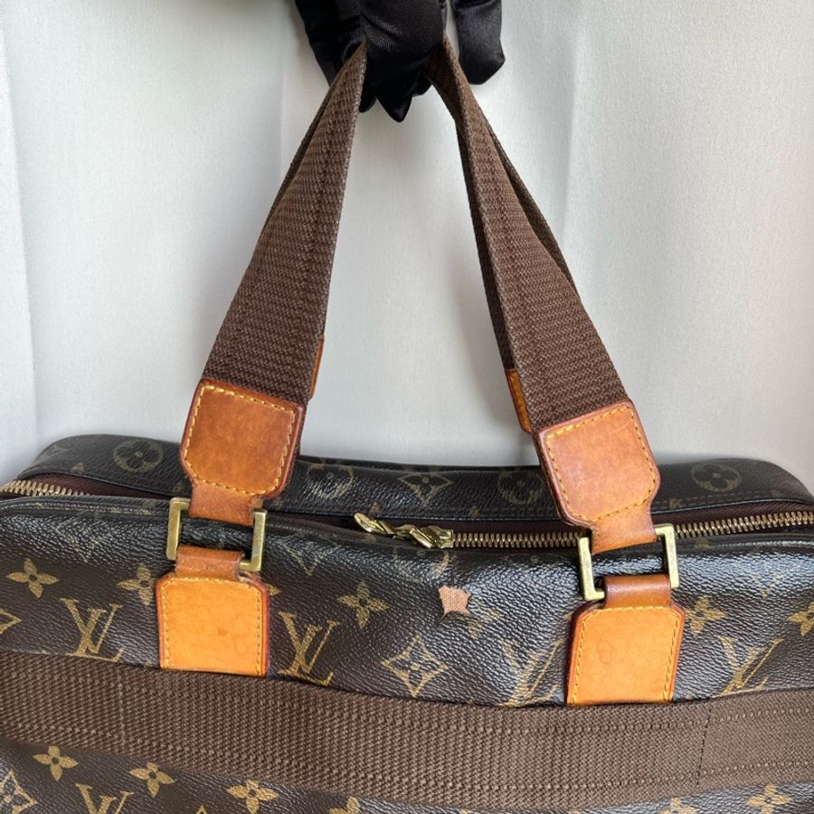 LV M40043 英倫風格 老花 五金發亮✨ 手提包 電腦包 公事包💼 大容量超實用。-14