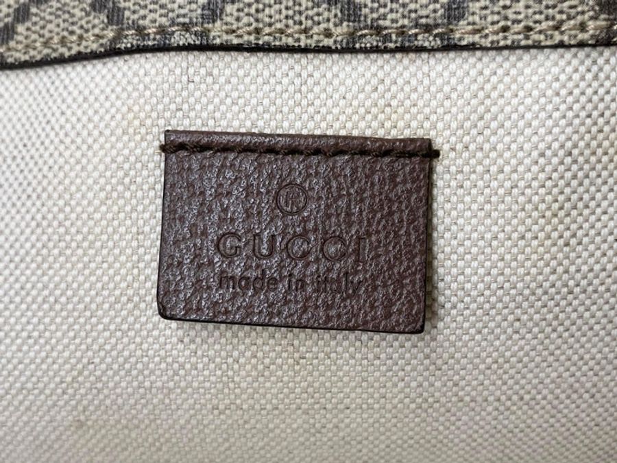 GUCCI 495654 supreme 雙層虎頭郵差包-34
