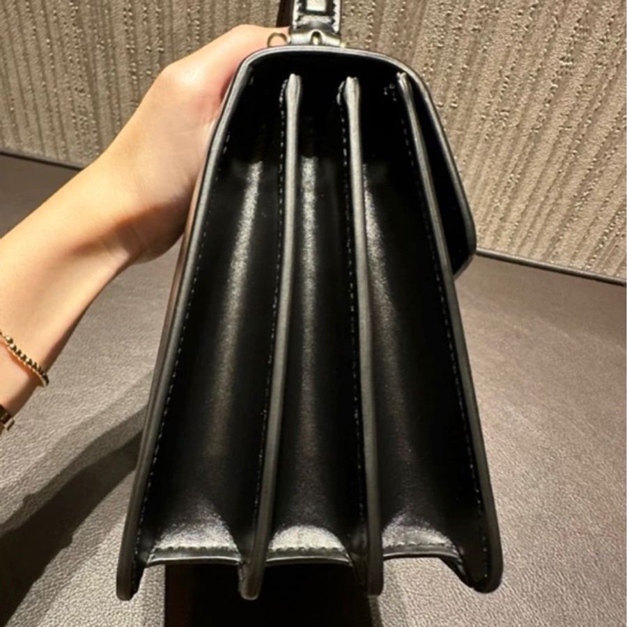 bvlgari SERPENTI FOREVER 黑色手提包(二手九成新)-8