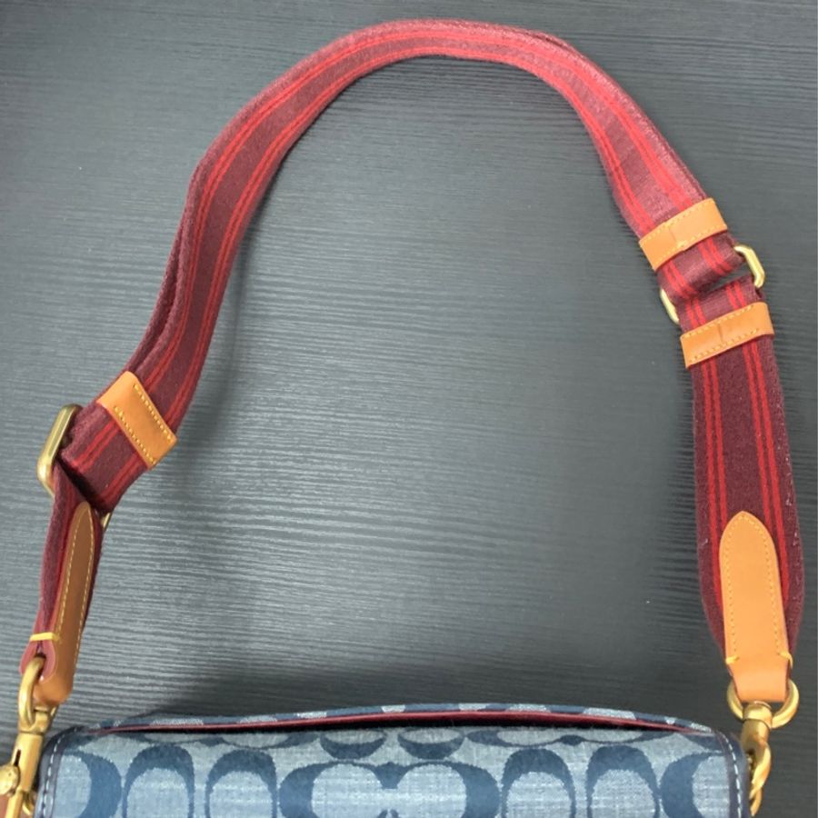 Coach 1941 Women's Signature Jacquard Turnlock Hayden Bag-Chambray-5