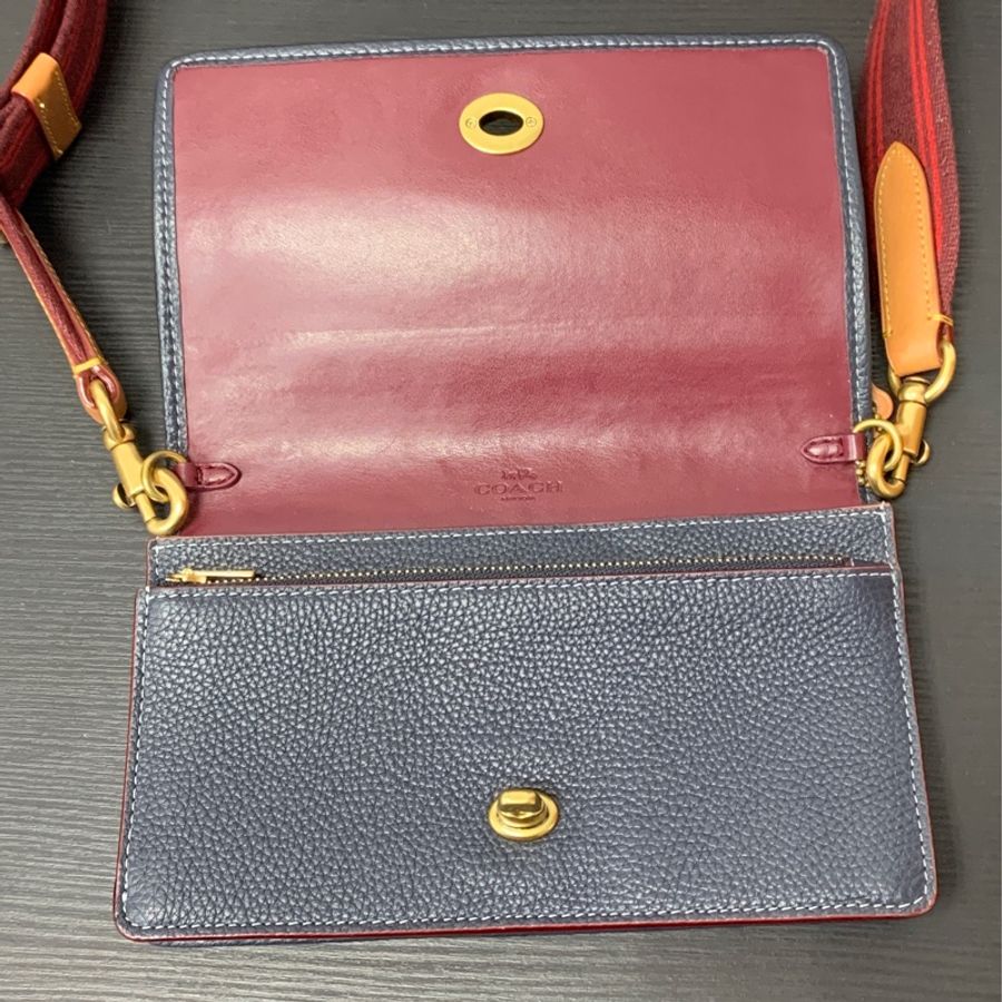 Coach 1941 Women's Signature Jacquard Turnlock Hayden Bag-Chambray-6