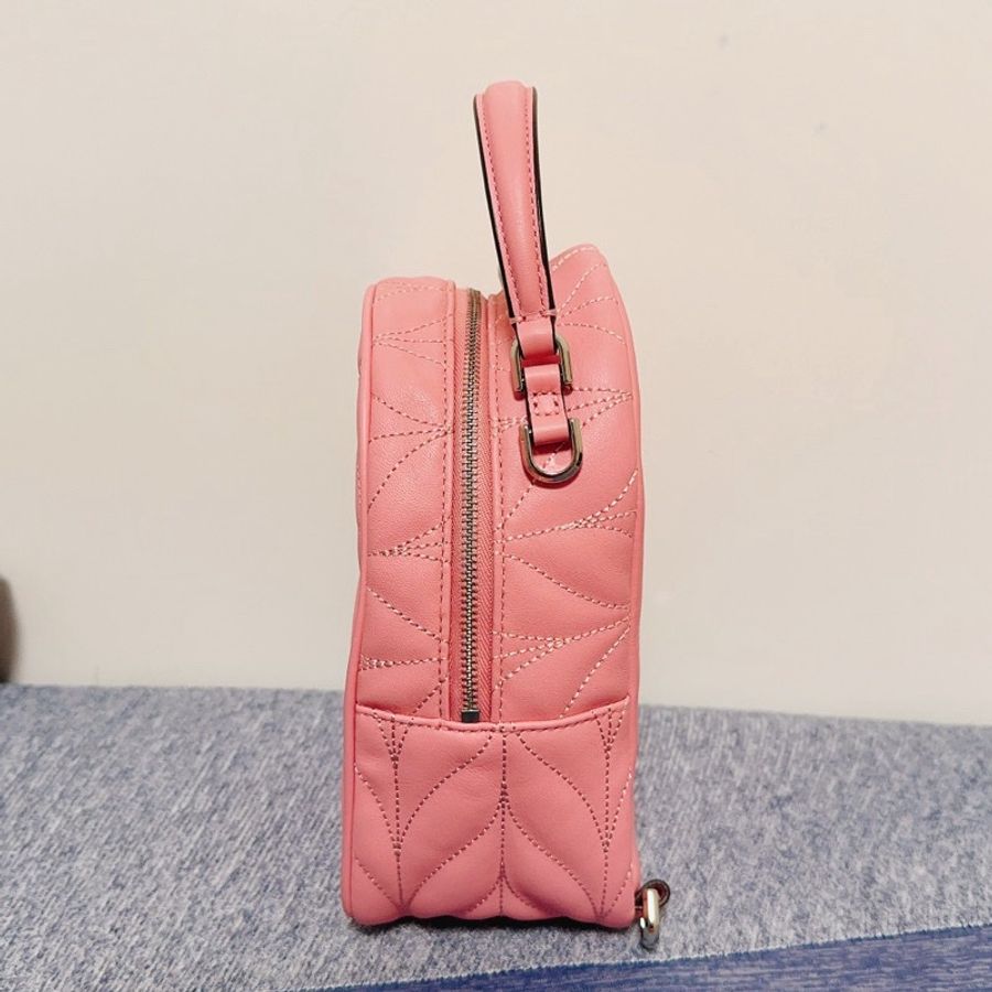 出國方便攜帶 近全新 kate spade 櫻花粉 後背包-2