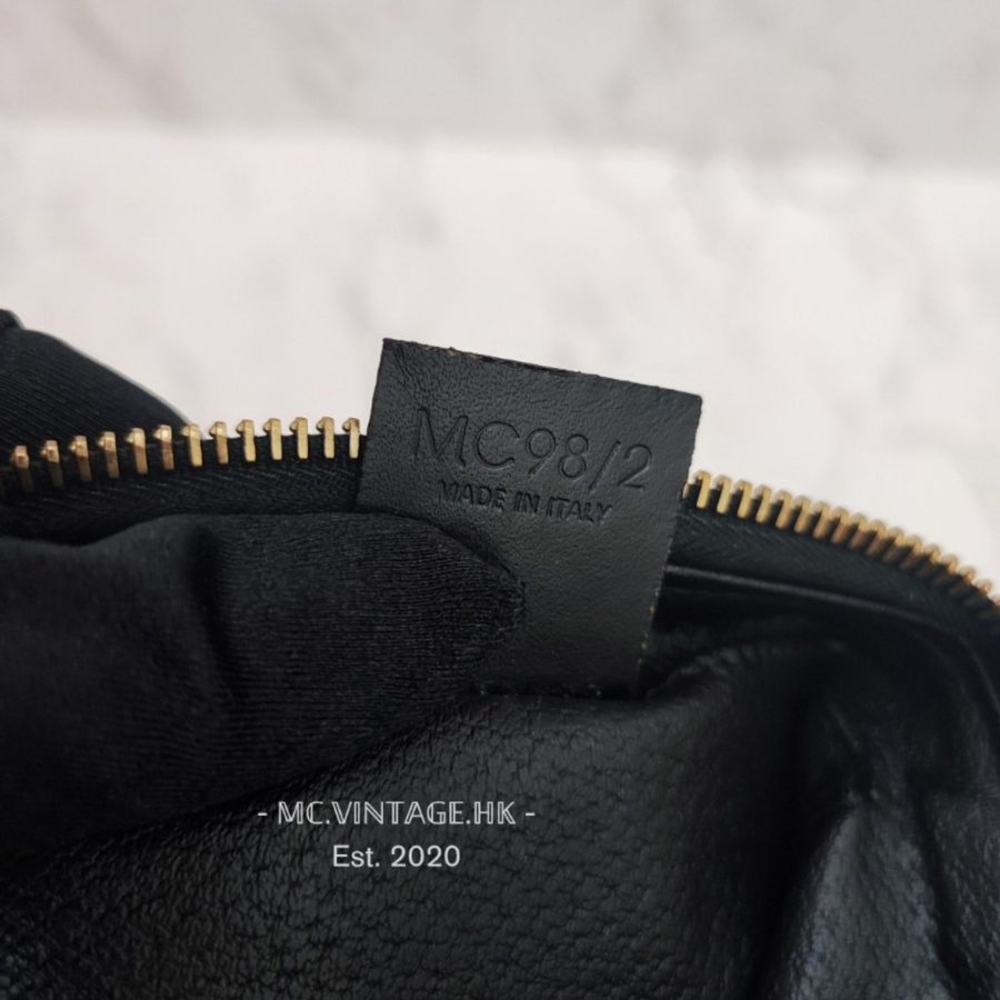 CELINE Vintage Mini Pouch 中古 老花 雲朵包 化妝包-23