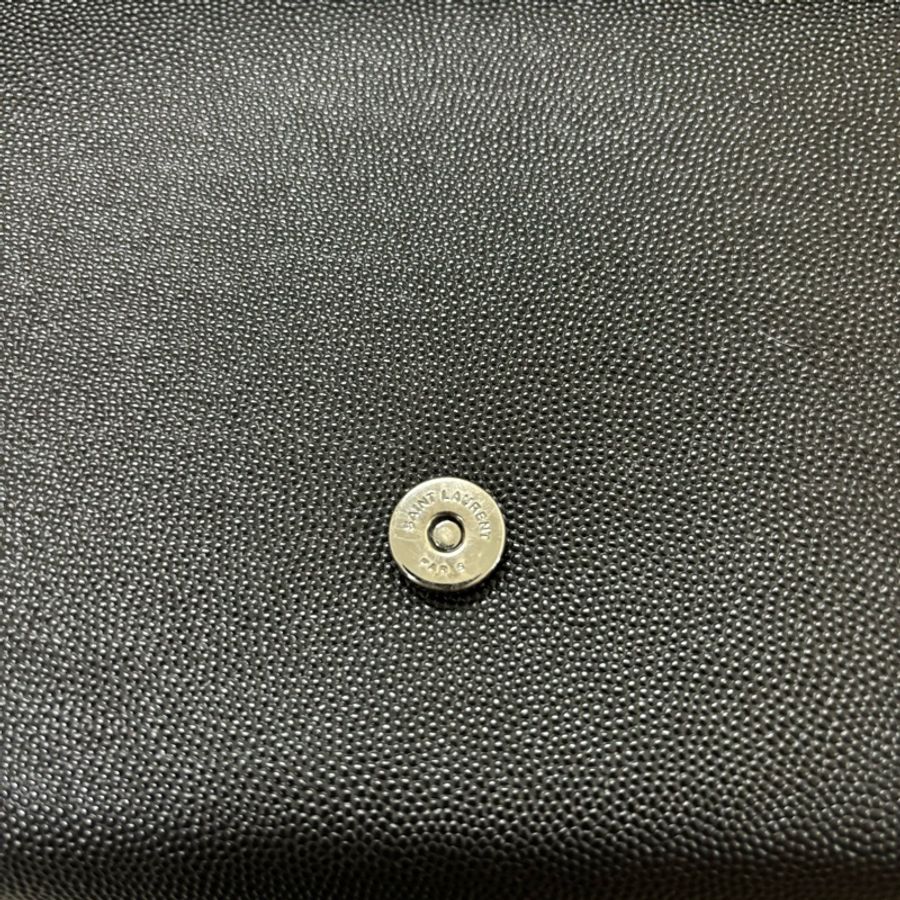 YSL荔枝皮全黑Kate包-6