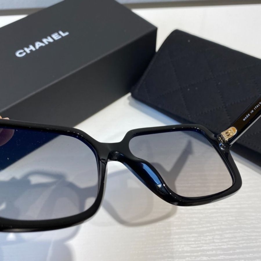 💗Chanel💗CH5505 c622 黑框偏光鏡片-4