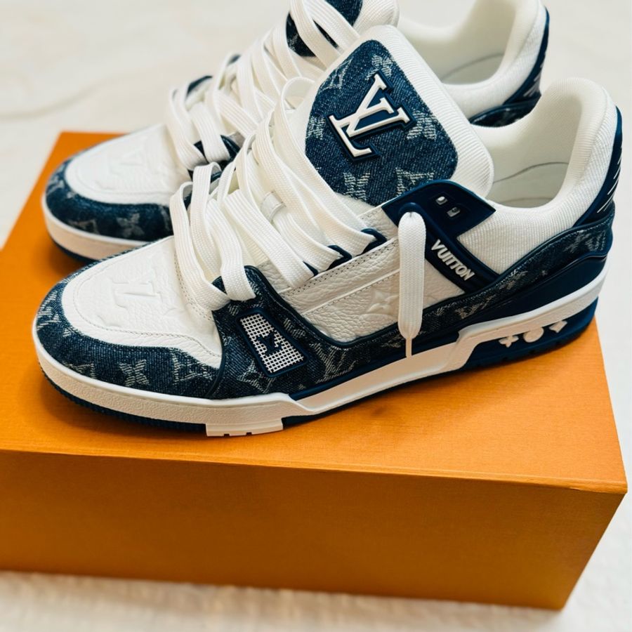 LV Trainer 運動鞋 藍色 全新正品 （美規 US10.5）-3