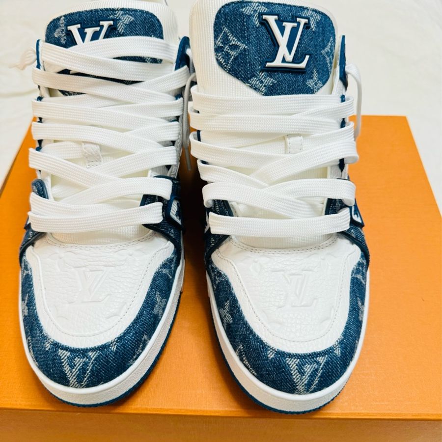 LV Trainer 運動鞋 藍色 全新正品 （美規 US10.5）-5