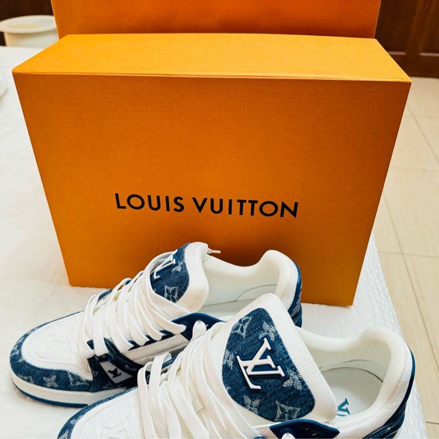 LV Trainer 運動鞋 藍色 全新正品 （美規 US10.5）-10