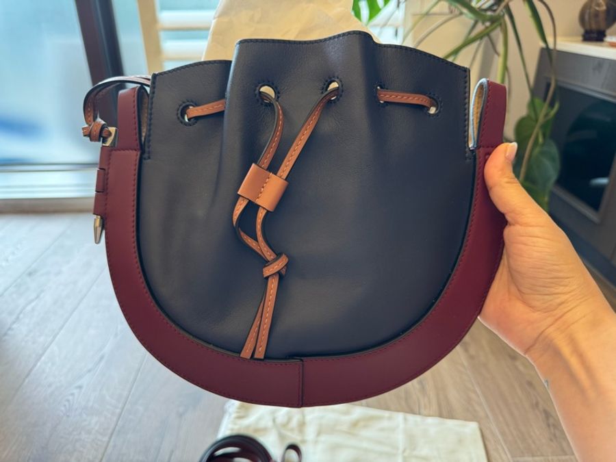 Loewe horseshoe 馬鞍包 小款 全新未使用-6
