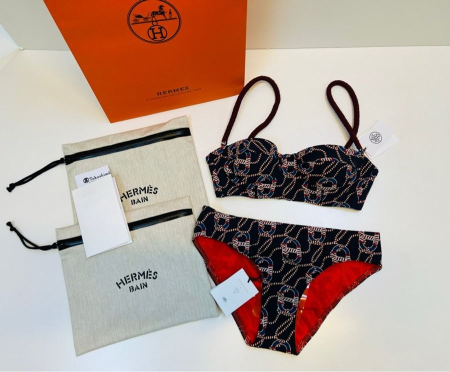 全新Hermes 愛馬仕小豬鼻鏈條比基尼-2
