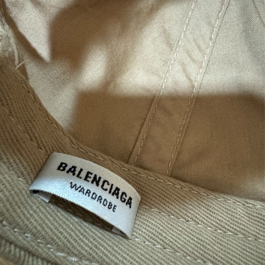 Balenciaga 巴黎世家卡其帽子-4