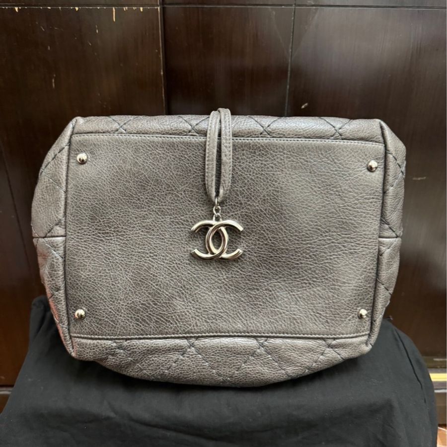 CHANEL Bucket Bag 菱格紋水桶包-3
