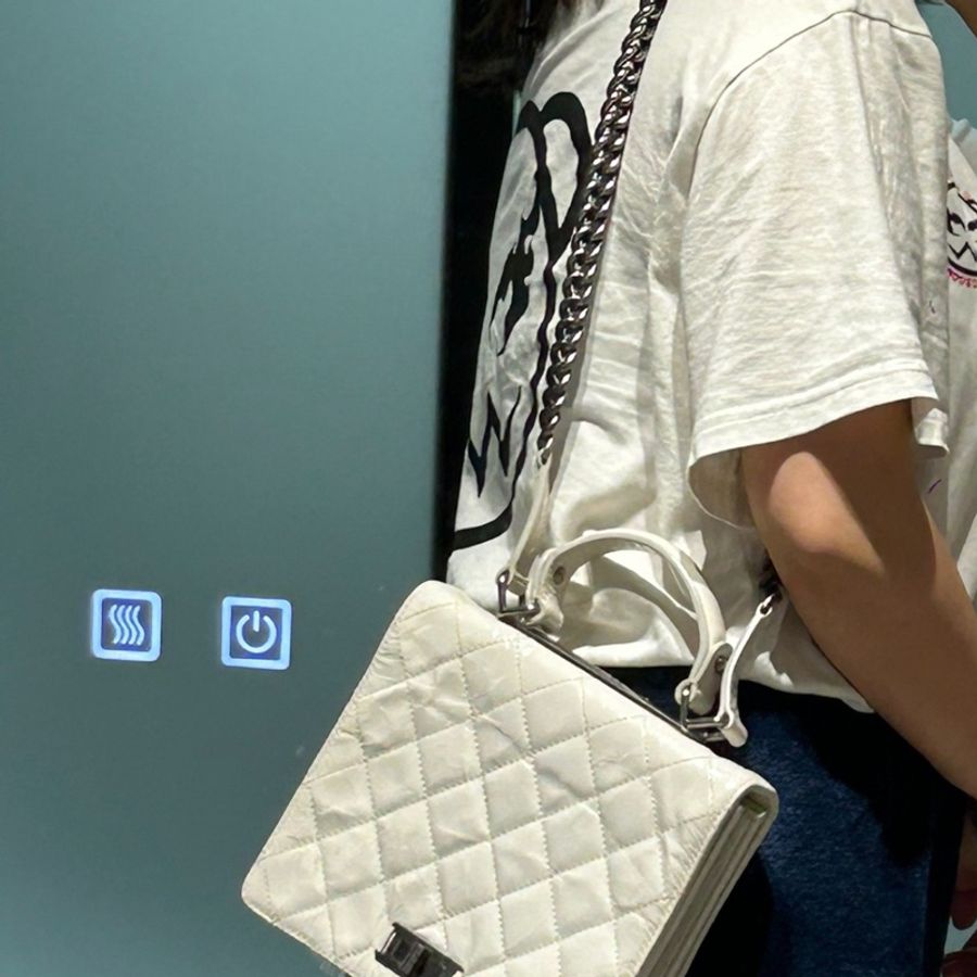 Chanel 手柄款全牛皮 2.55小方包 小全套-8