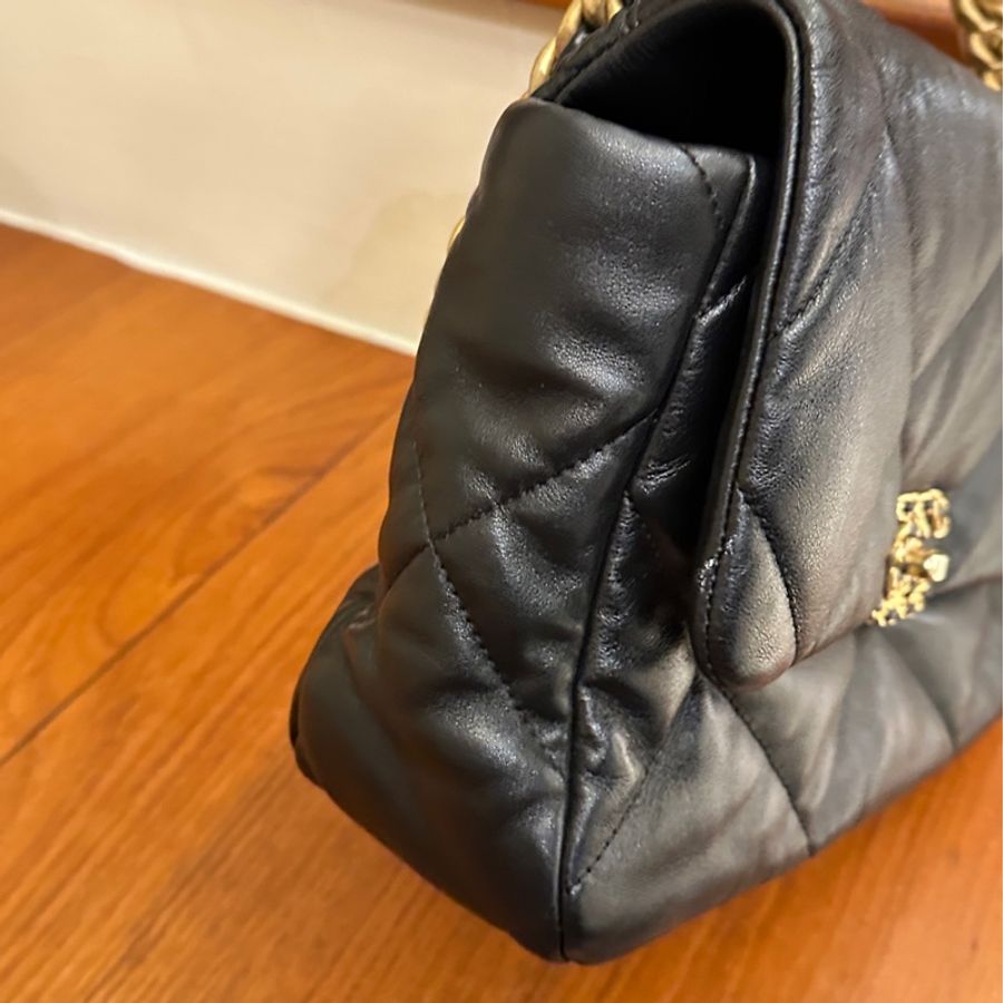CHANEL 黑19鏈包30-1