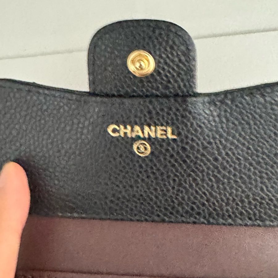 Chanel Classic Flap Wallet black-5