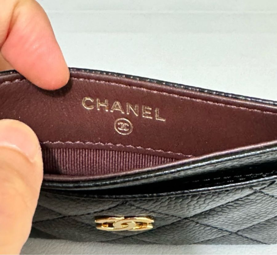 chanel CLASSIC CARD HOLDER black-2