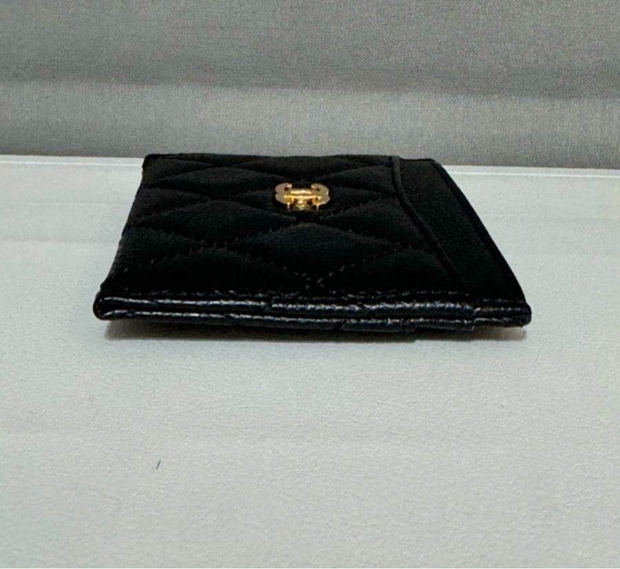 chanel CLASSIC CARD HOLDER black-3