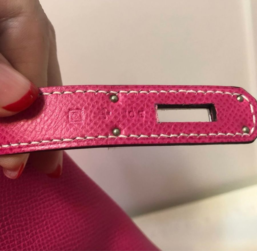 Hermes Birkin 35 Rose Tyrien-Candy E5 糖果粉紅色銀扣-附收據-全新-17