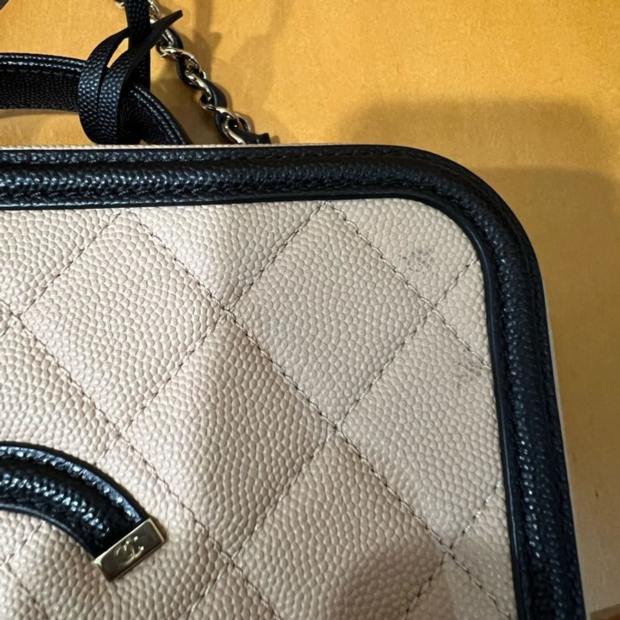 Chanel vanity case 21 荔紋牛皮-21