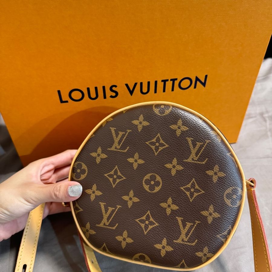 LOUIS VUITTON Boîte Chapeau Souple圓餅包 小圓餅 芯片款-0