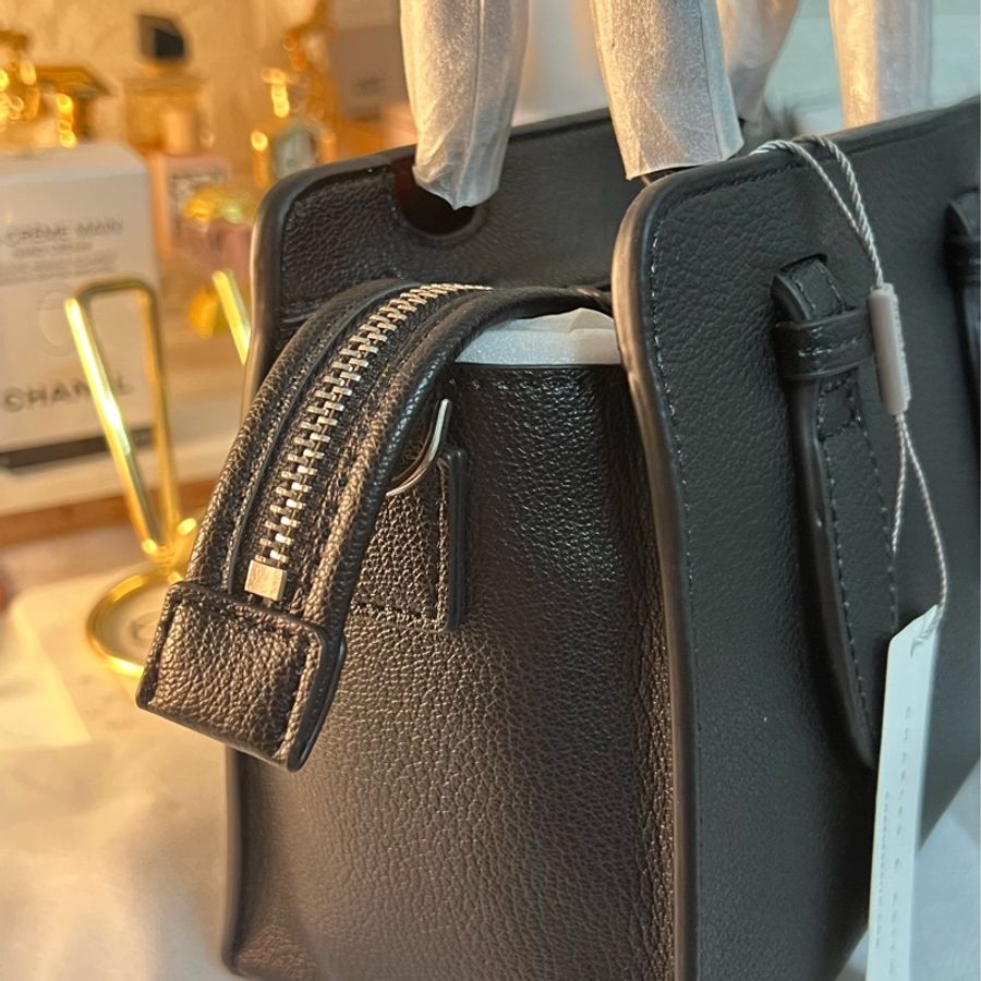 CHARLES & KEITH 小ck 黑色 經典款包包 (可斜背.手提)-4