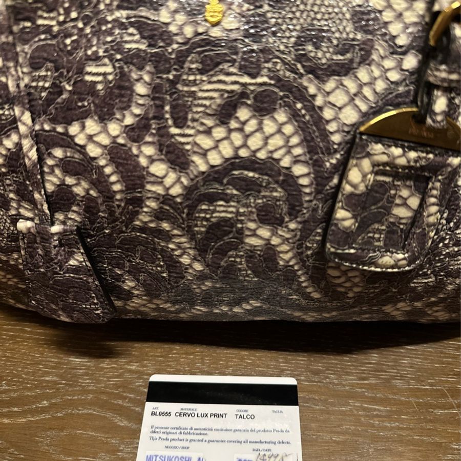 PRADA 黑色手提包 正品 降價-16