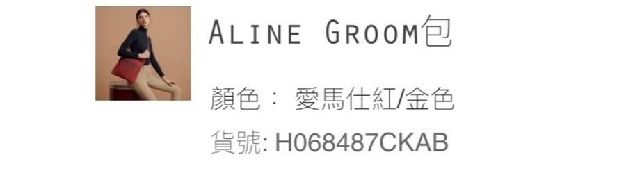 全新愛馬仕ALINE GROOM包 托特包 肩背 斜背-4