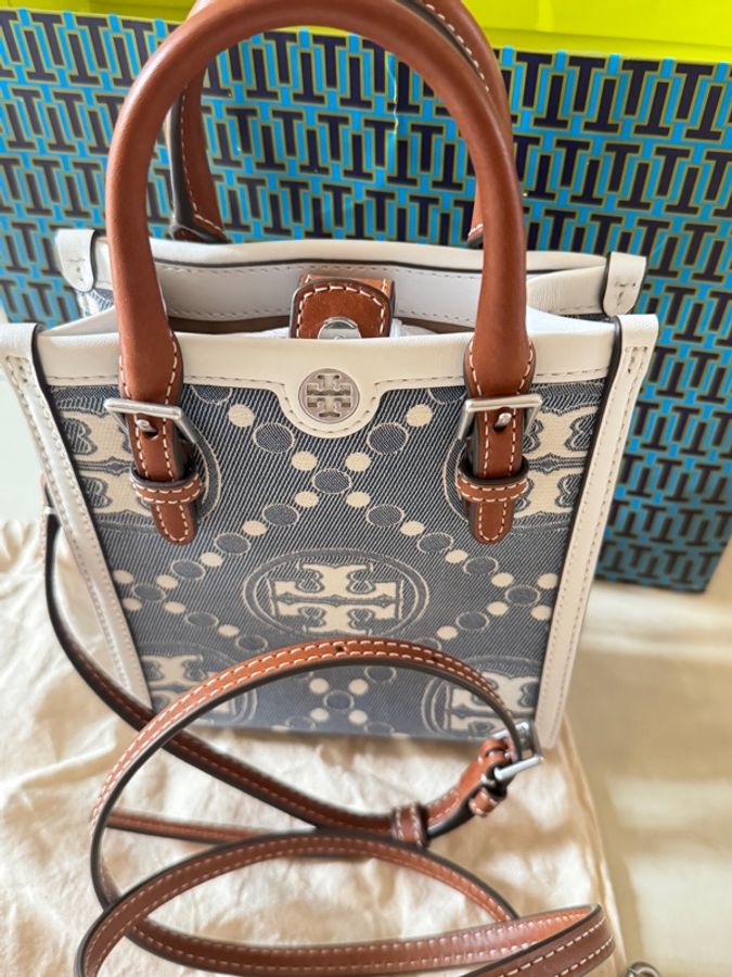 Tory Burch TB T-Monogram Mini 琴譜包 全新MINI-1