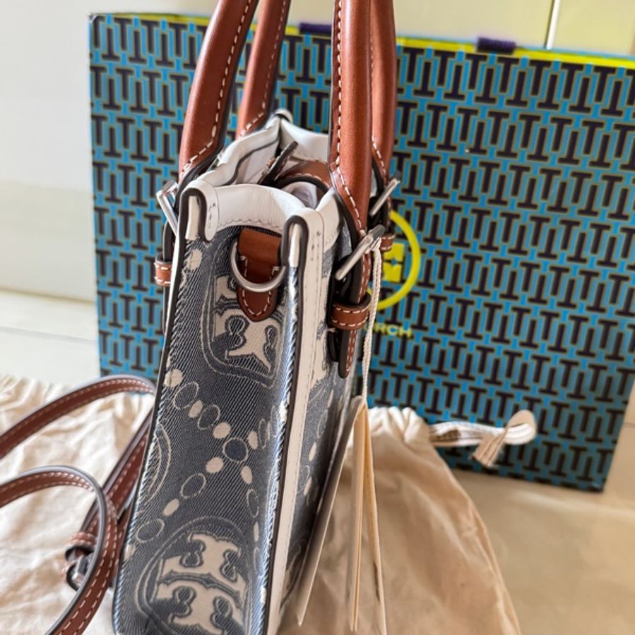 Tory Burch TB T-Monogram Mini 琴譜包 全新MINI-4