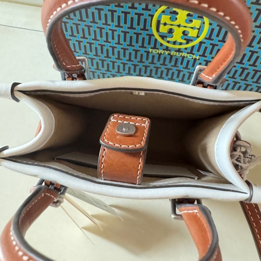 Tory Burch TB T-Monogram Mini 琴譜包 全新MINI-6