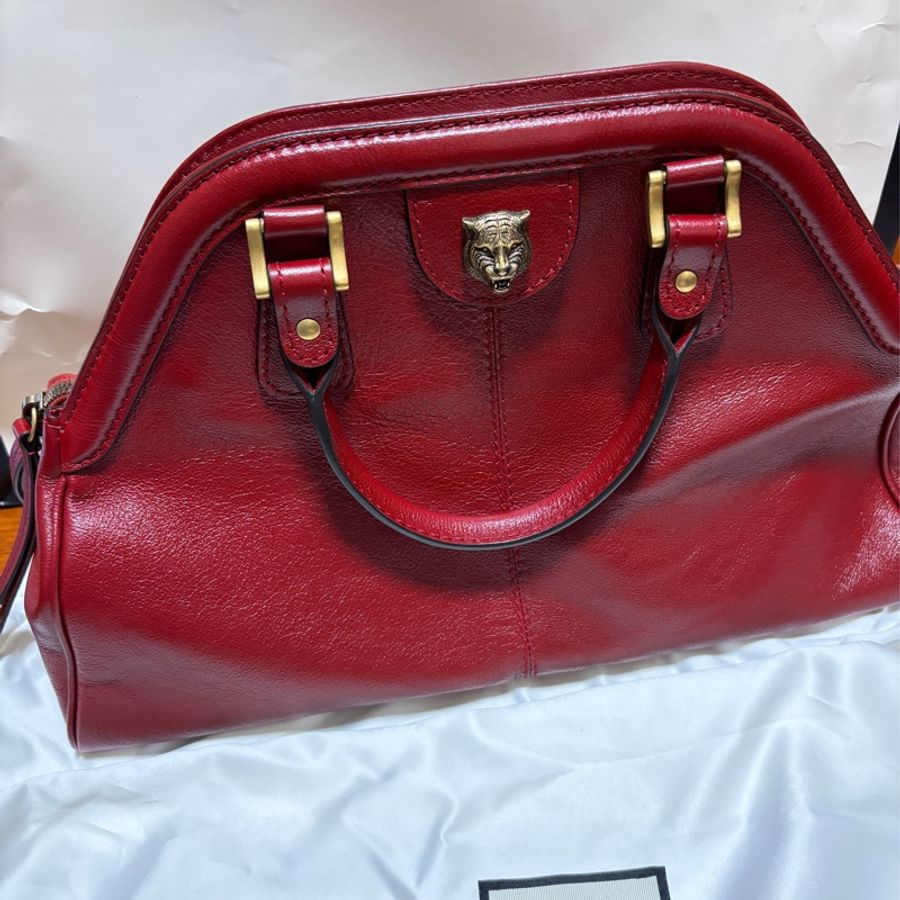 Gucci Red ReBelle 肩揹手提包-1