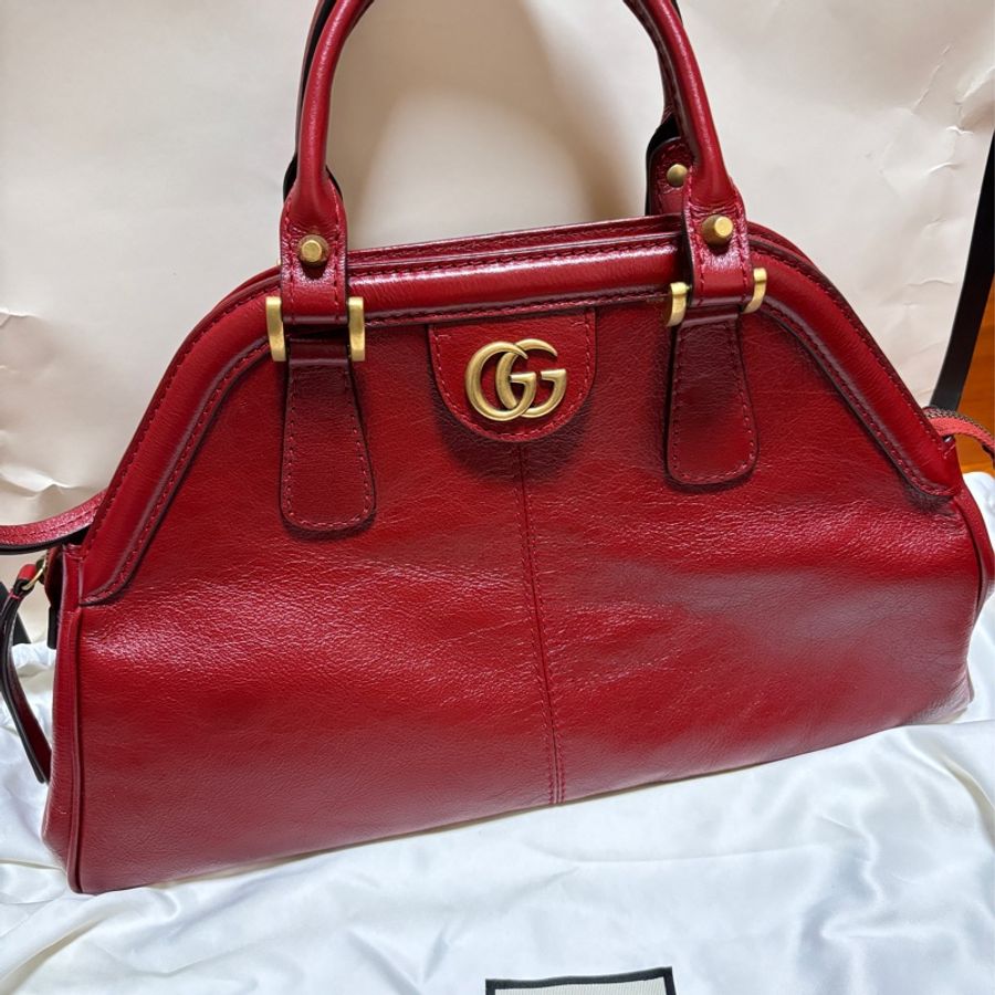 Gucci Red ReBelle 肩揹手提包-0