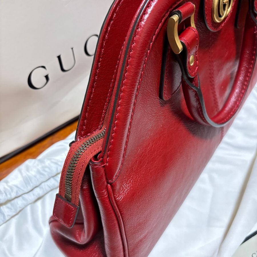 Gucci Red ReBelle 肩揹手提包-2